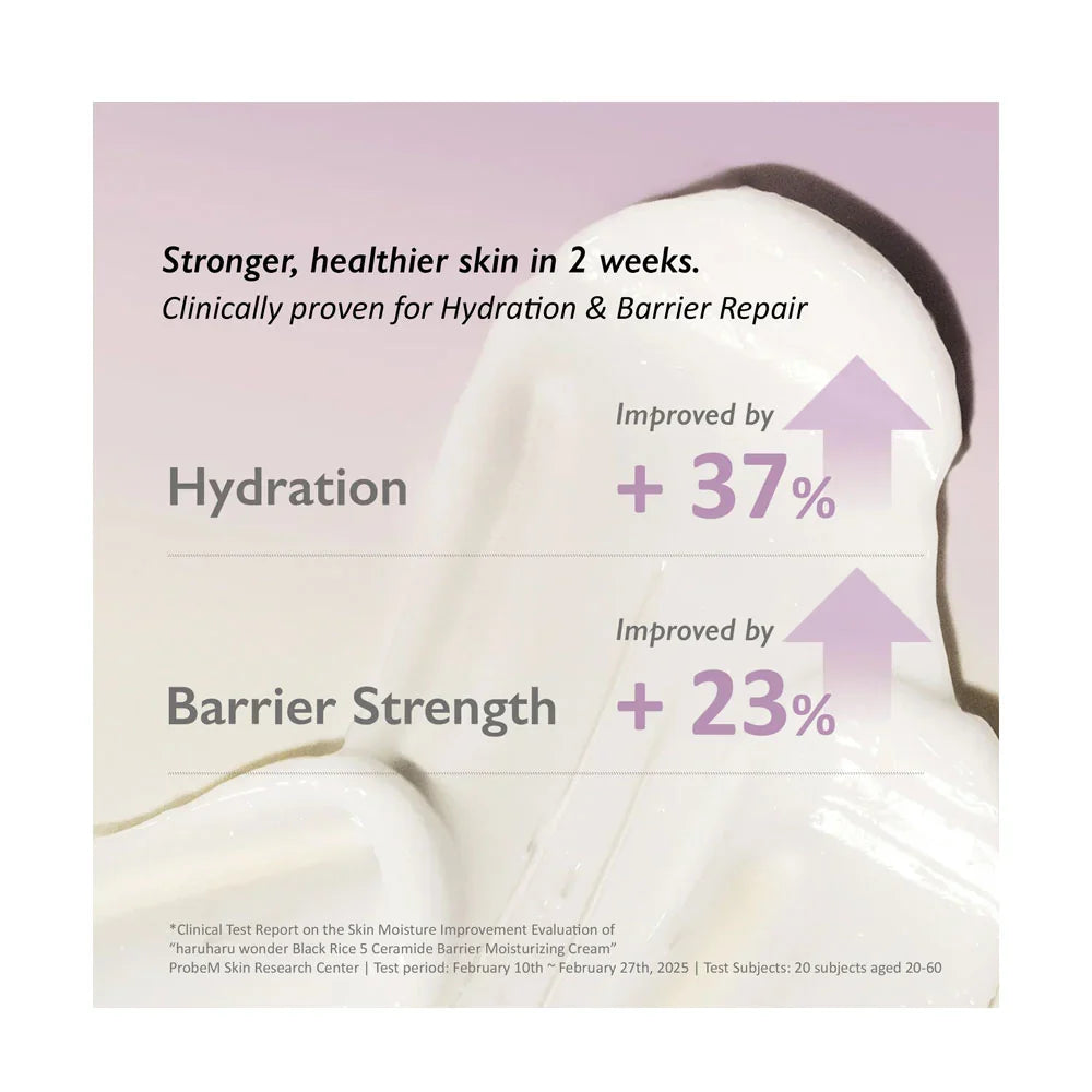 Haruharu Wonder Black Rice 5 Ceramide Barrier Moisturizing Cream