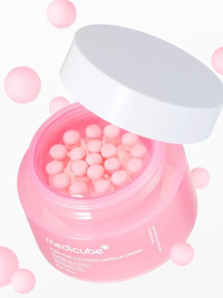 MEDICUBE Pink Collagen Capsule Cream - Κρεμα με Καψουλες PDRN & Kολλαγονου