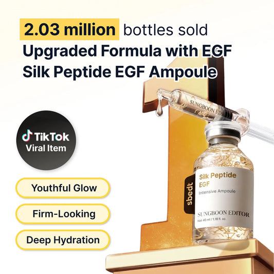 Sungboon Editor Silk Peptide EGF Intensive Ampoule-Αντιγηραντική Αμπούλα με EGF & Πεπτίδια