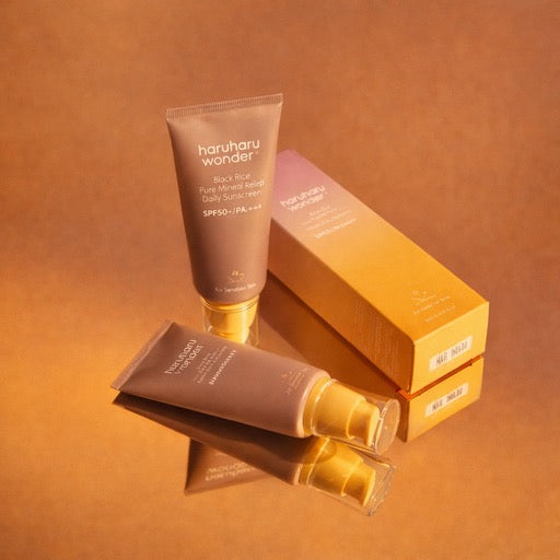 Haruharu Wonder Black Rice Pure Mineral Relief Daily Sunscreen SPF50+ PA++++ 50ml