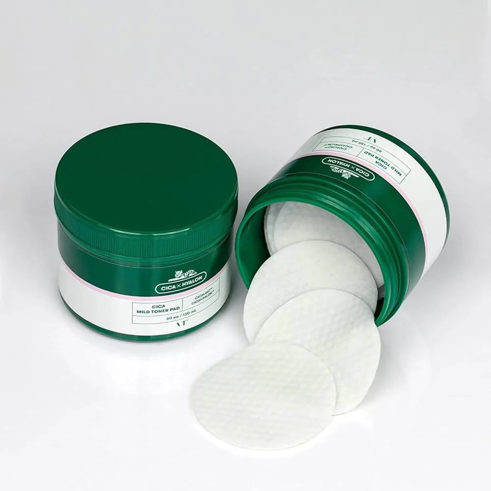 VT Cica Mild Toner Pad 60 pads/130ml