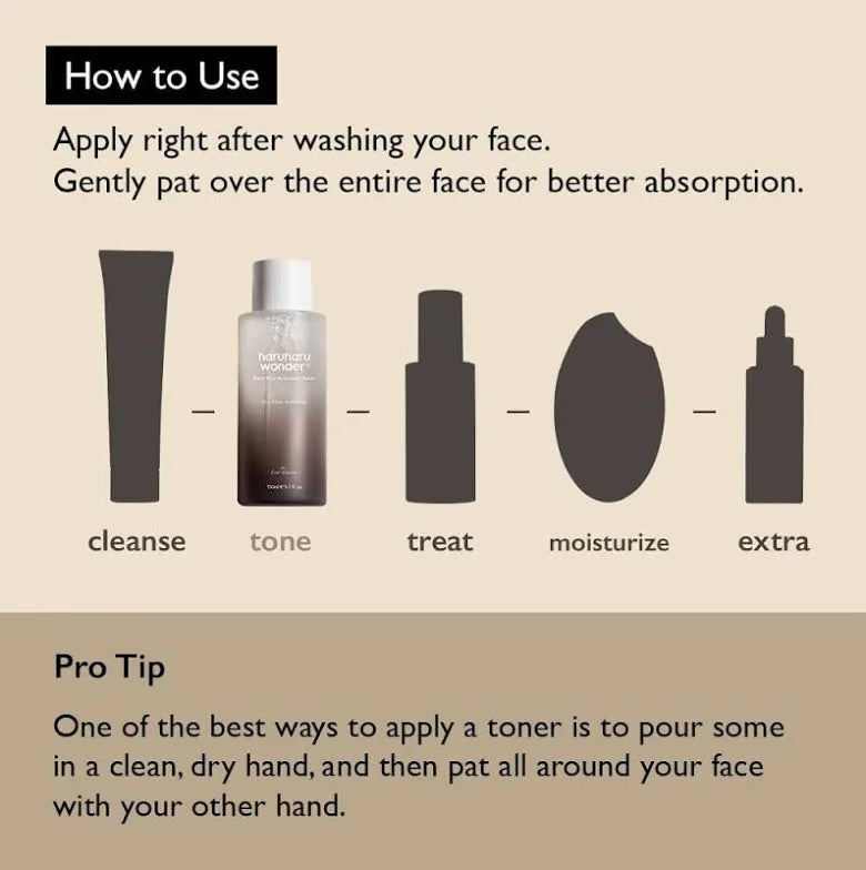 Haruharu Wonder Black Rice Hyaluronic Toner (150ml)