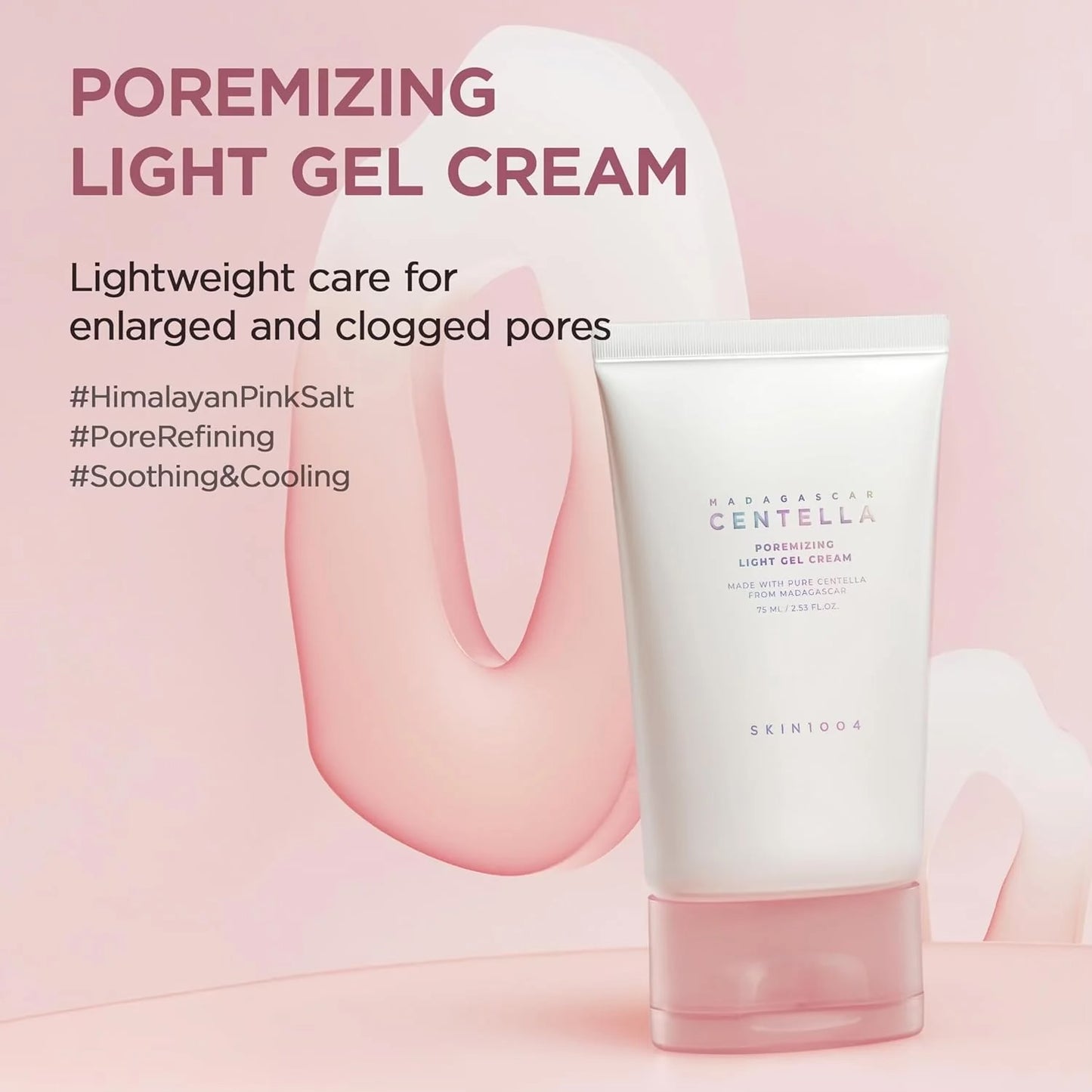 Skin1004 Madagascar Centella Poremizing Light Gel Cream - 75ml
