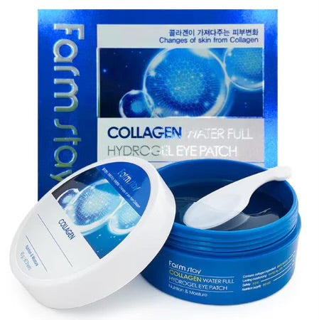 Farmstay Collagen Water Full Hydrogel Eye Patch 60τμχ