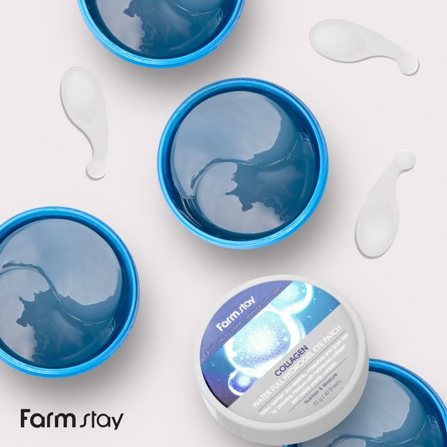 Farmstay Collagen Water Full Hydrogel Eye Patch 60τμχ