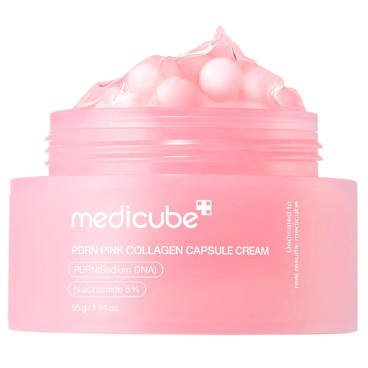 MEDICUBE Pink Collagen Capsule Cream - Κρεμα με Καψουλες PDRN & Kολλαγονου
